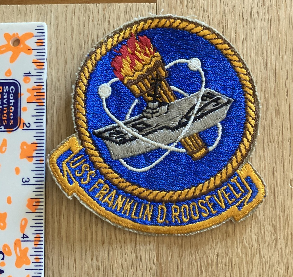 US Navy USN  USS Franklin D Rooesvelt  CVA 42 Carrier patch