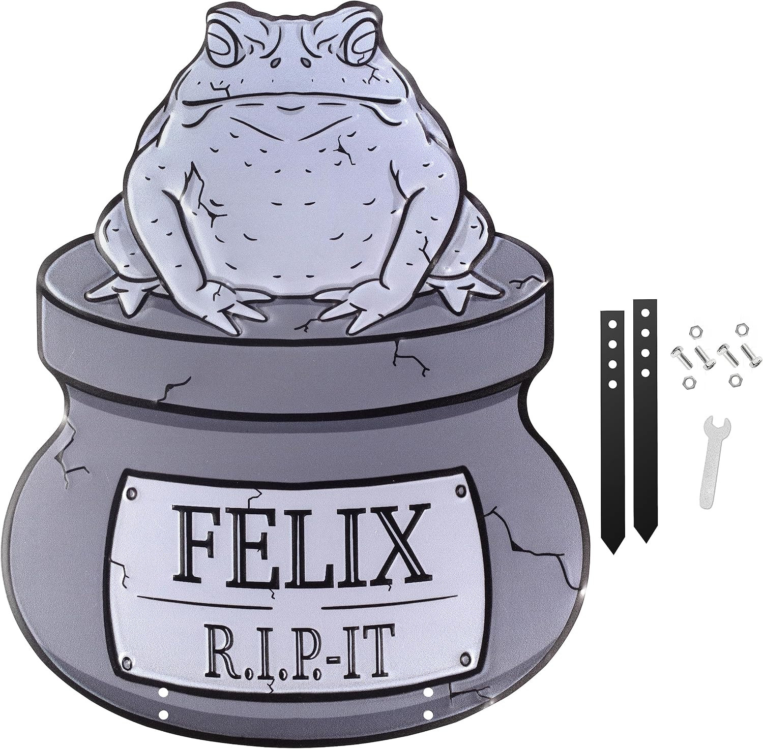 3-D Metal Halloween Pet Cemetery XL 17\