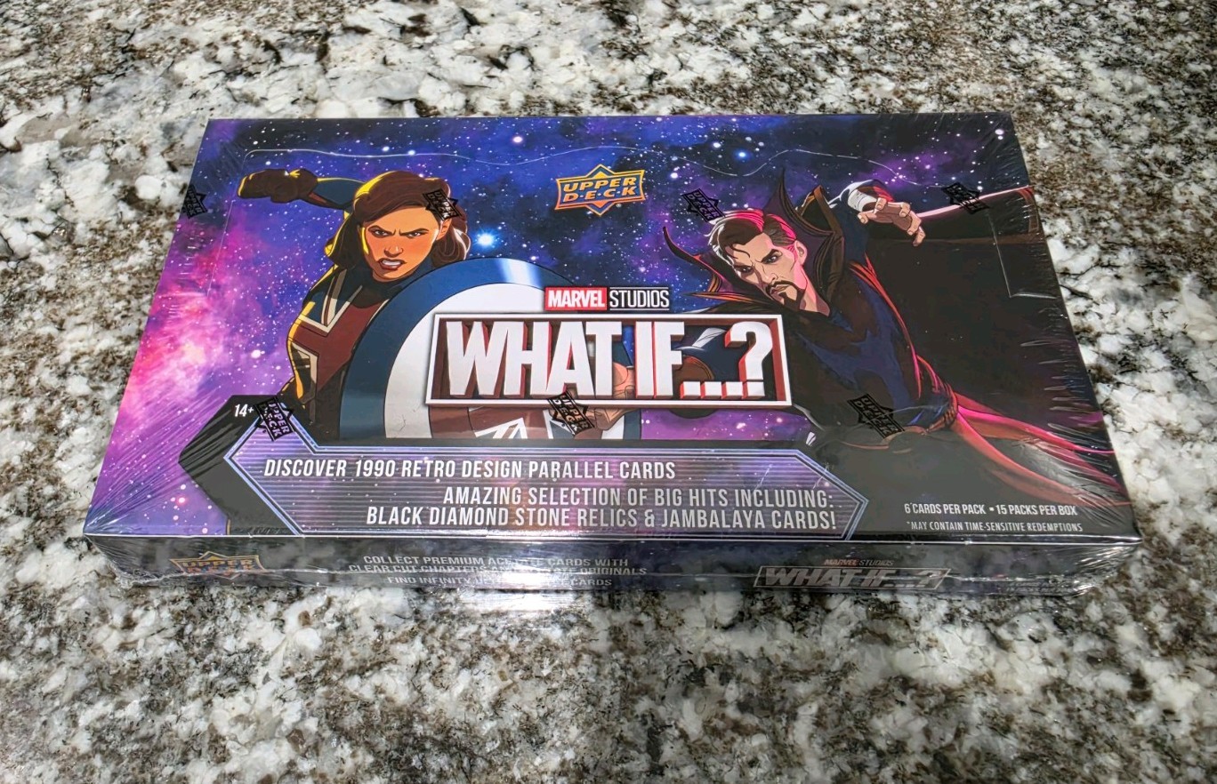 MARVEL STUDIOS WHAT IF...? HOBBY BOX (UPPER DECK 2023) FACTORY SEALED