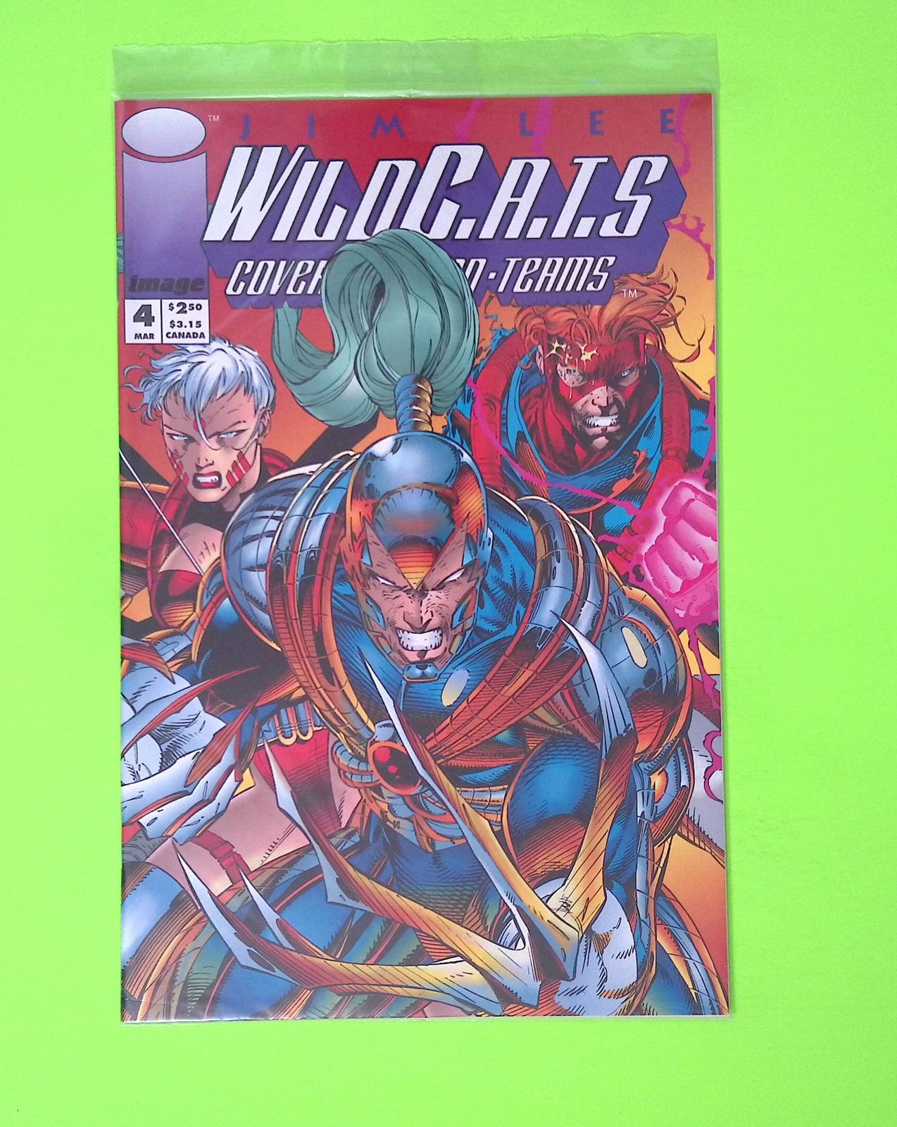 WildC.A.T.S. #4 Vol. 1 1993 Image Comics High Grade Comic Book Q153-177 WildC.A.T.S. #4 Vol. 1 1993 Image Comics High Grade Comic Book Q153-177
