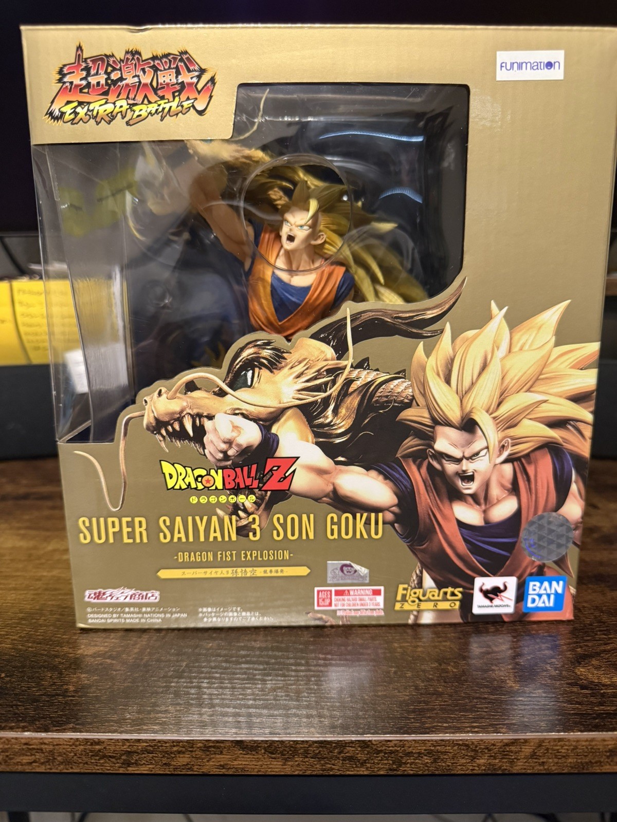 Bandai Figuarts ZERO Super Saiyan 3 Son Goku Dragon Fist Explosion Figure Bandai Figuarts ZERO Super Saiyan 3 Son Goku Dragon Fist Explosion Figure