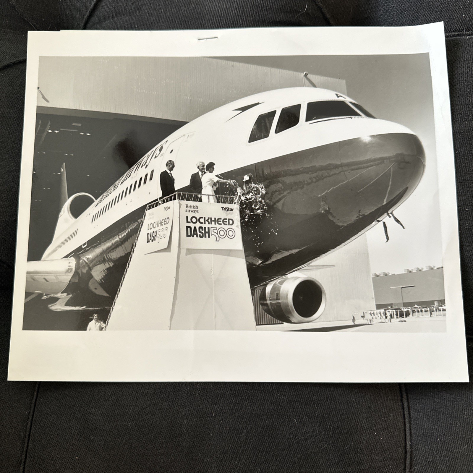 VINTAGE 70’S BRITISH AIRWAYS TRISTAR 500 ORIGINAL MANUFACTURERS PHOTO LOCKHEED VINTAGE 70’S BRITISH AIRWAYS TRISTAR 500 ORIGINAL MANUFACTURERS PHOTO LOCKHEED