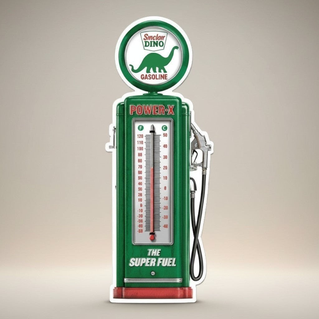 Sinclair Dino Gasoline Thermometer