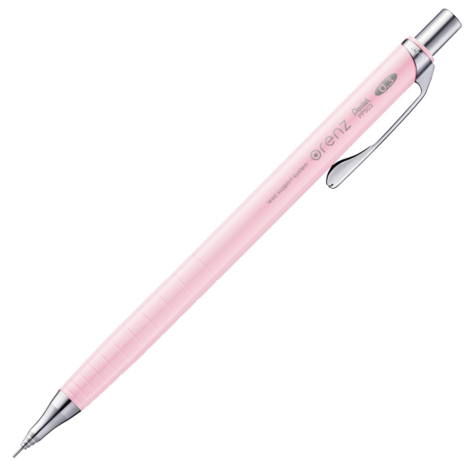 Pentel Orenz 0.3mm Pastel Pink Mechanical Pencil Innovative Lead Protection Pentel Orenz 0.3mm Pastel Pink Mechanical Pencil Innovative Lead Protection