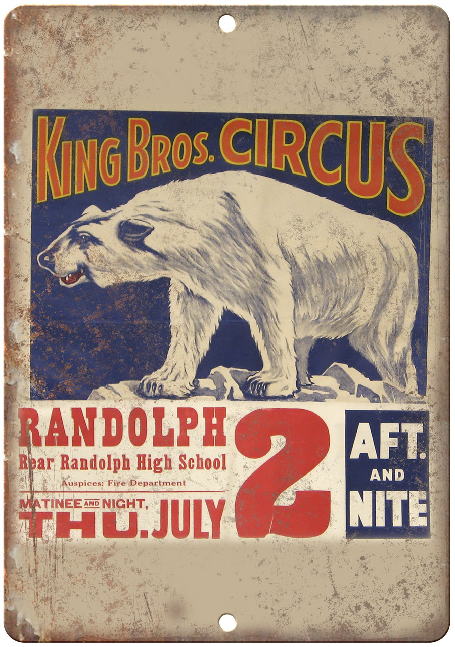 King Bros Circus Randolph Hight School 12\
