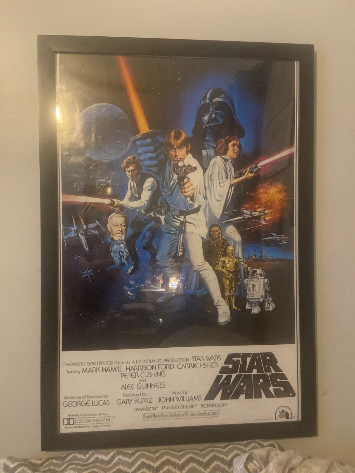 1977 Original Vintage Star Wars Poster  