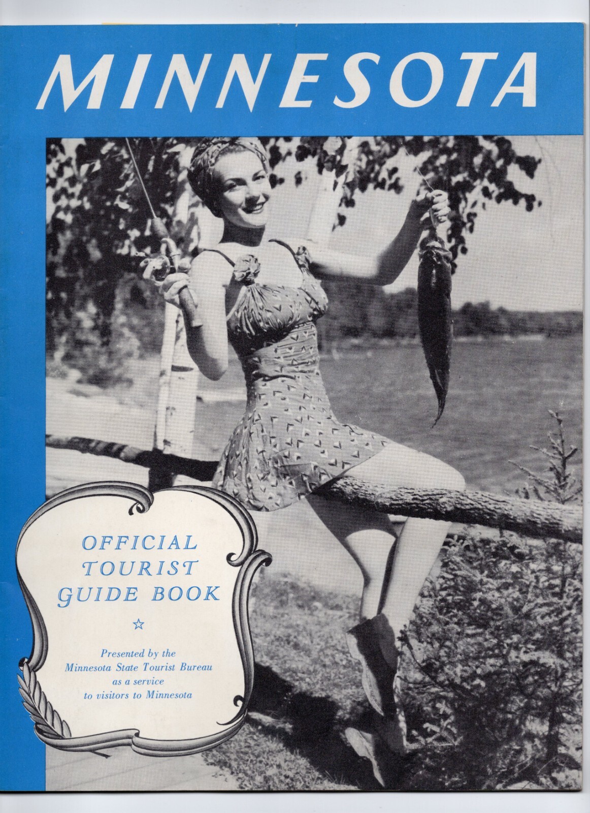 Vintage c.1939 Minnesota Official Tourist Guide 