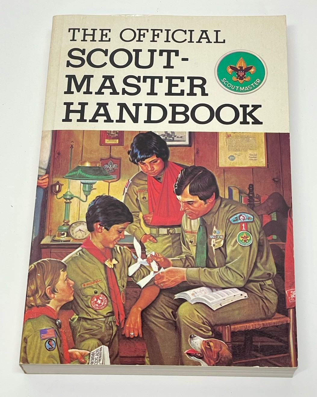 VTG 1981 The Official Scout Master Handbook Boy Scouts Of America BSA VERY NICE