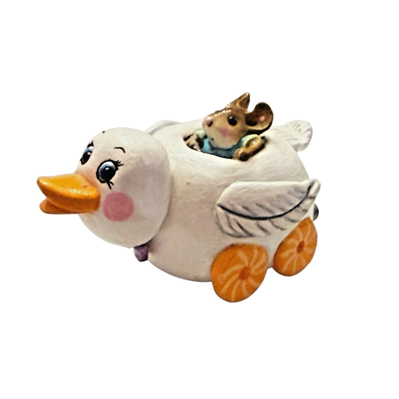 Wee Forest Folk Retired Artist OAK Duck Pumpkinmobile Wee Forest Folk Retired Artist OAK Duck Pumpkinmobile