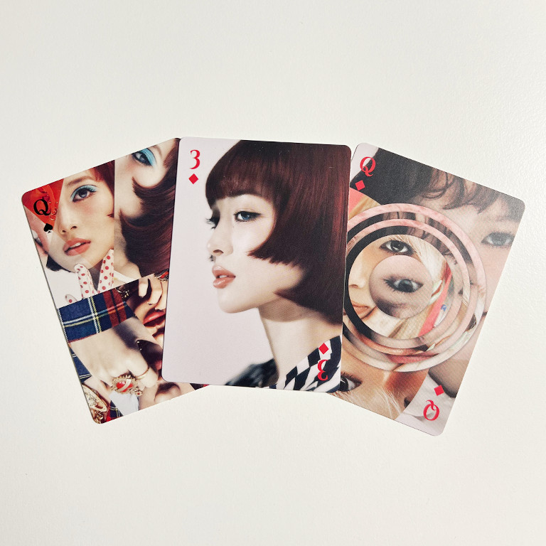 XG Jurin 2026 Seasons Greetings Poker playing Card set of three XG Jurin 2026 Seasons Greetings Poker playing Card set of three