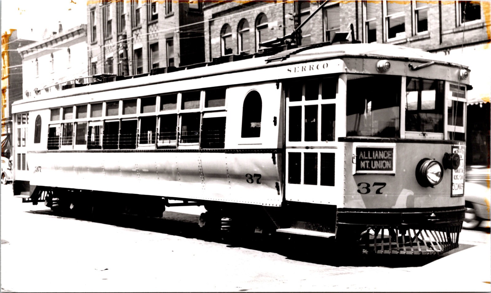 1939 SERR Stark Electric #37 Canton OH Interurban Railroad 3.5\