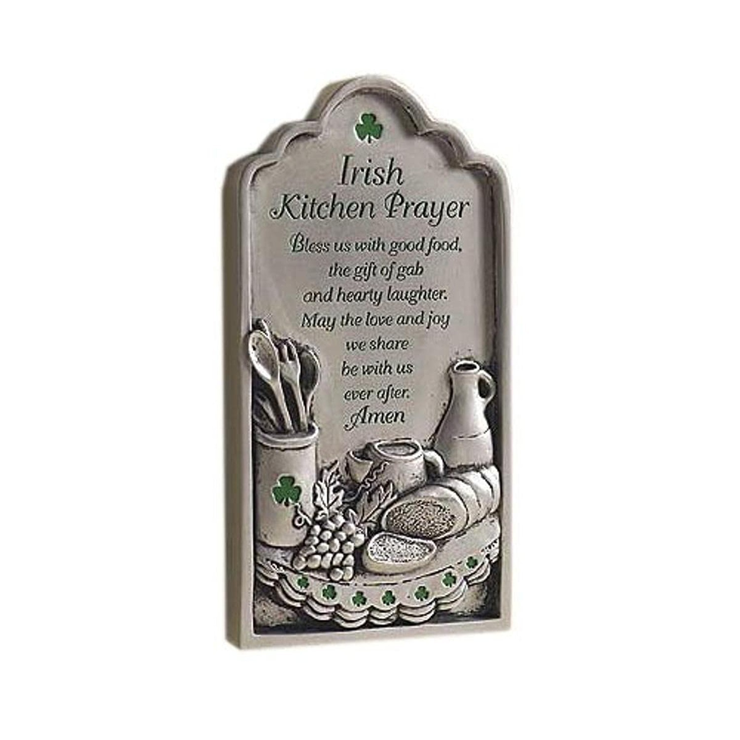 Irish Kitchen Prayer Plaque Irish Kitchen Prayer Plaque