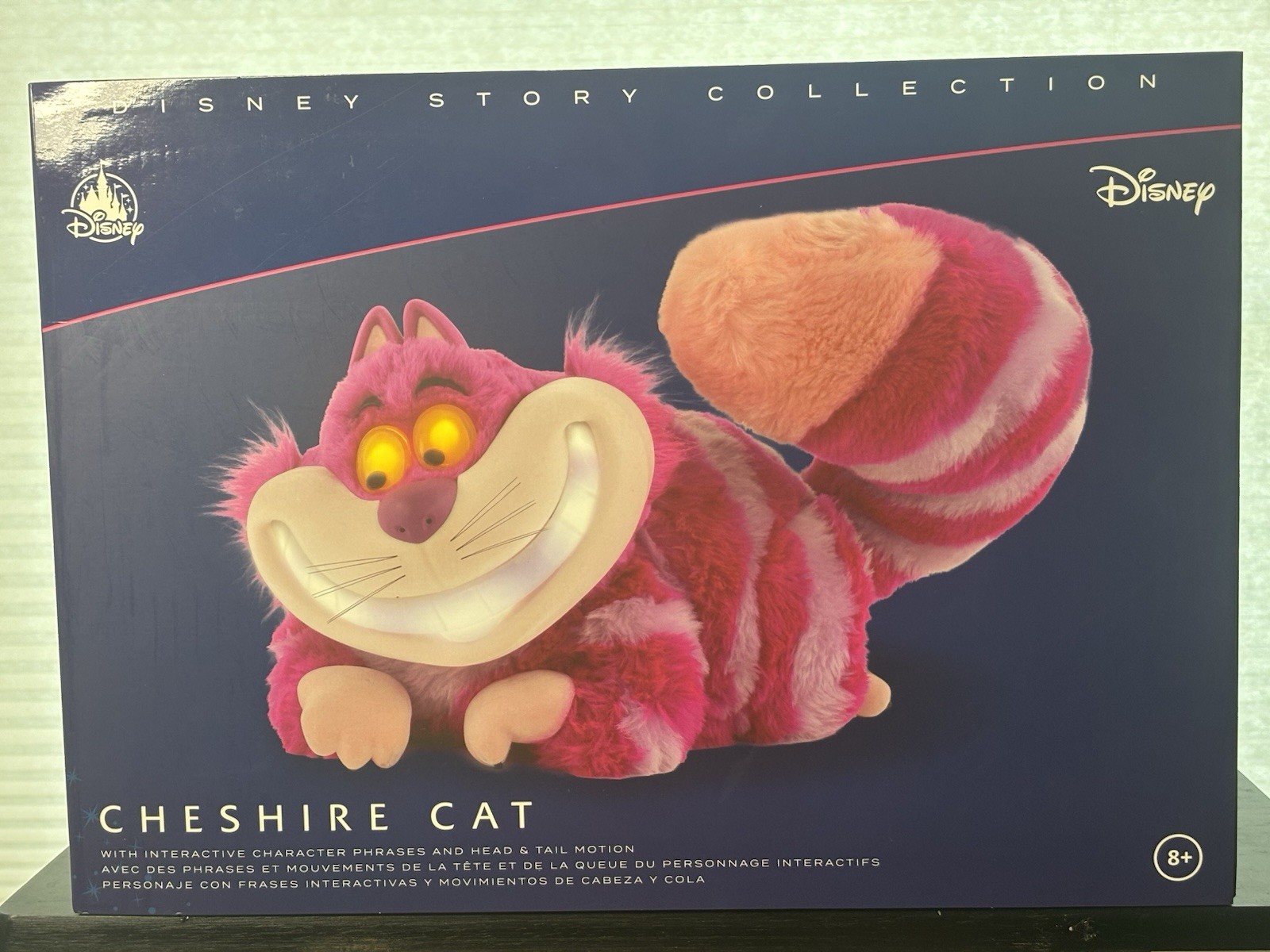 2026 Disney D23 Cheshire Cat Interactive Figure 75th Alice NEW SEALED 2026 Disney D23 Cheshire Cat Interactive Figure 75th Alice NEW SEALED