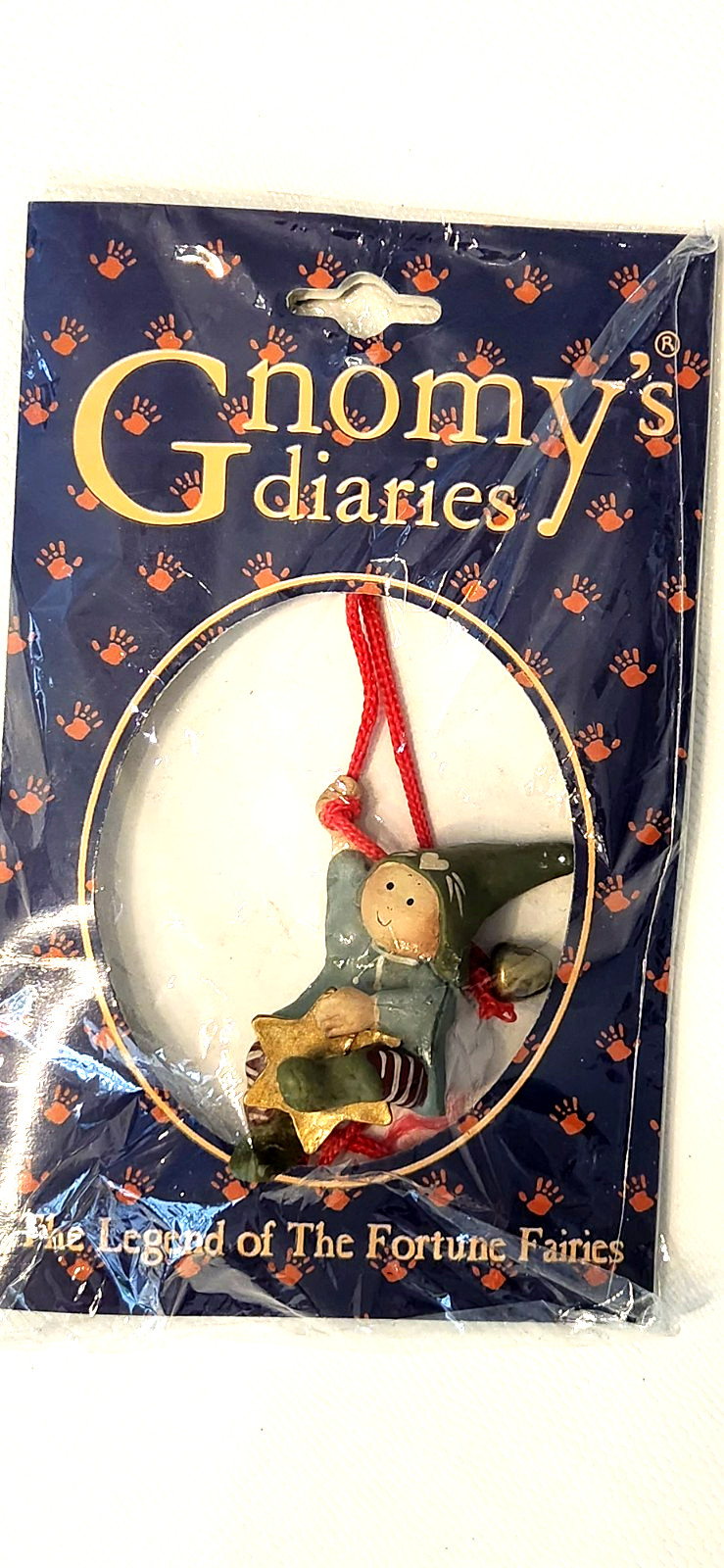 Gnomy\'s Diaries Legend Of Fortune Fairies Ornament Handcrafted in Holland