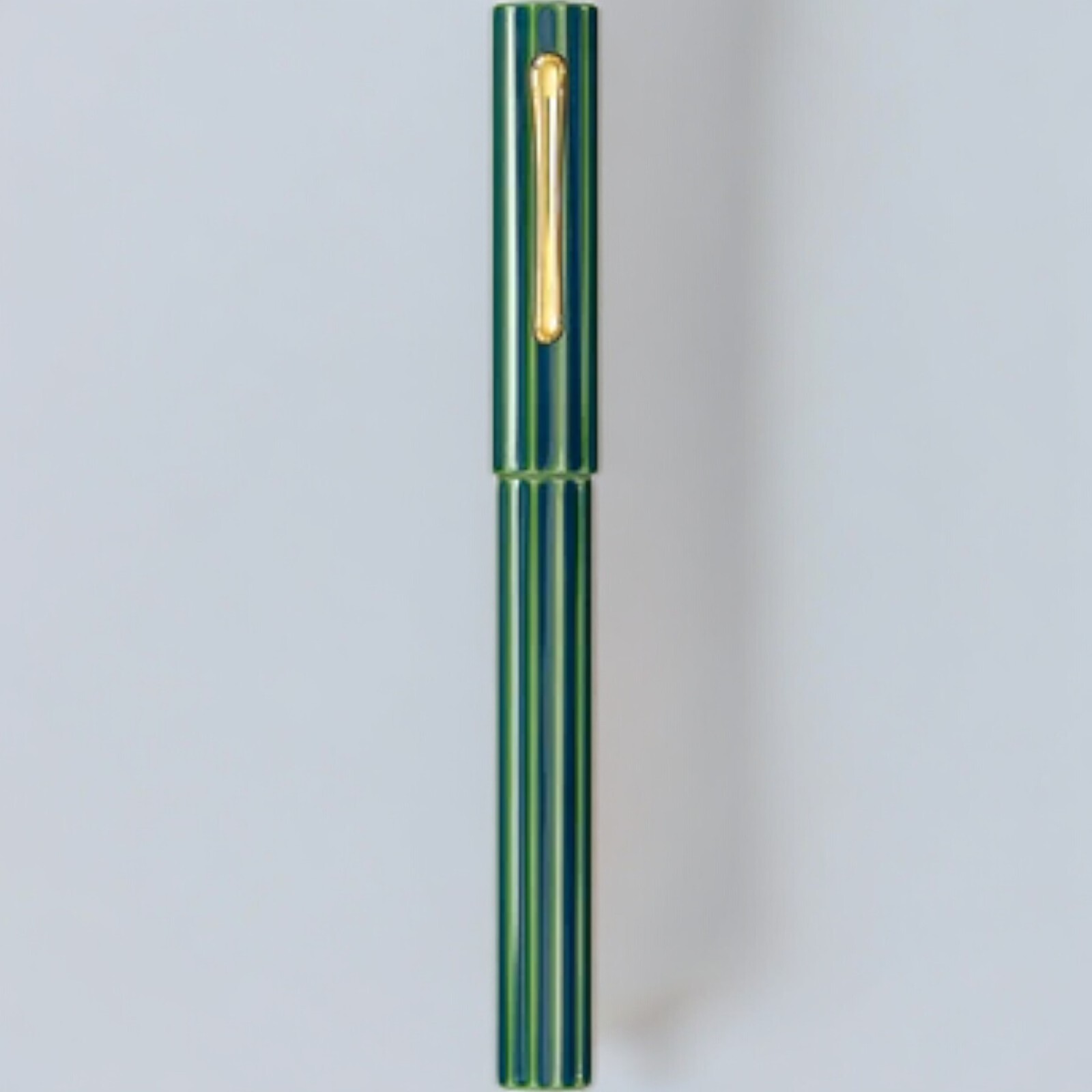 Taccia Ebonite Urushi Kaku Tate 14K Fountain Pen Ryoryoku Green F Nib NEW