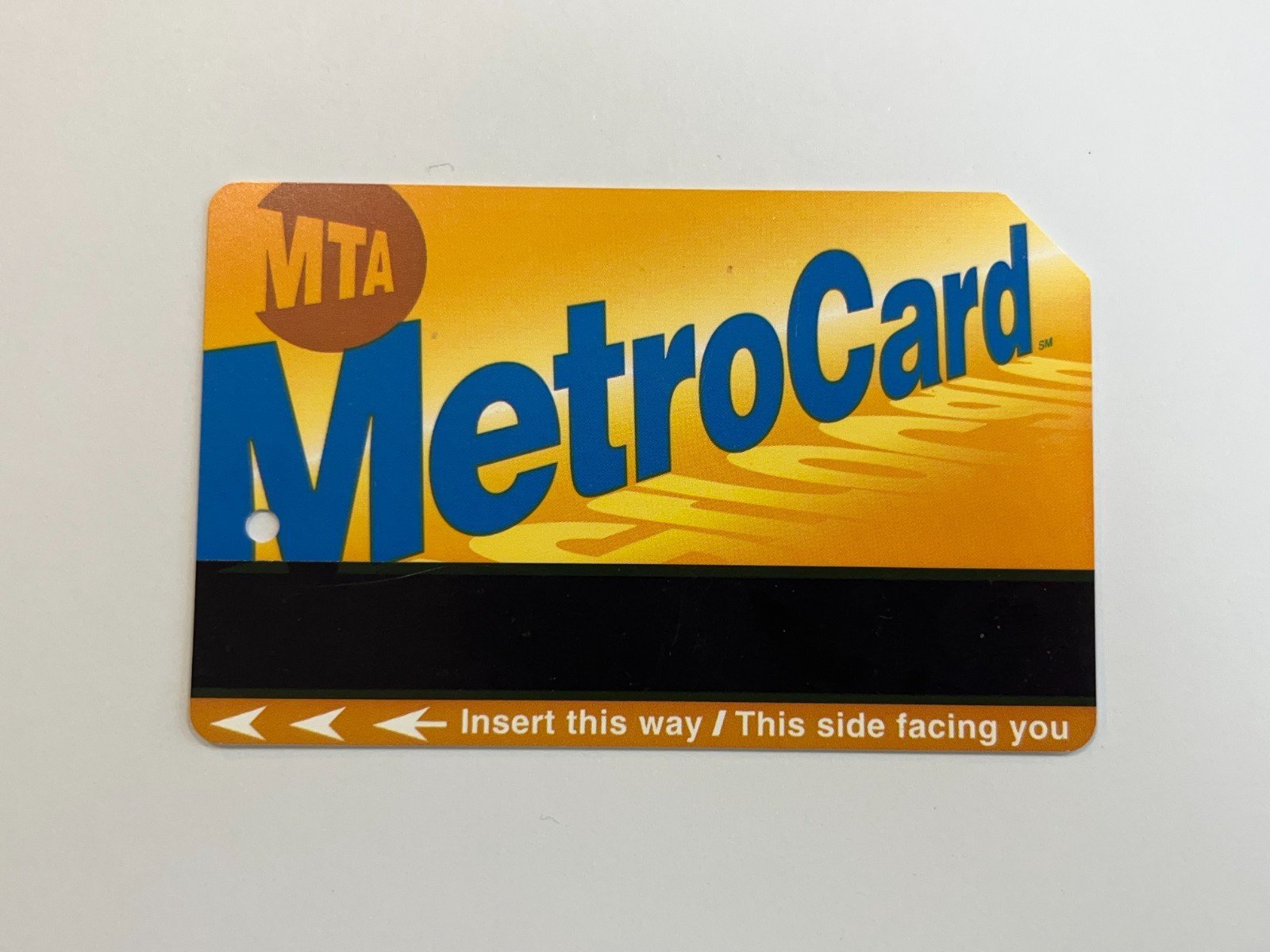 METROCARD MTA NYC Subway Good Condition Collectible METROCARD MTA NYC Subway Good Condition Collectible