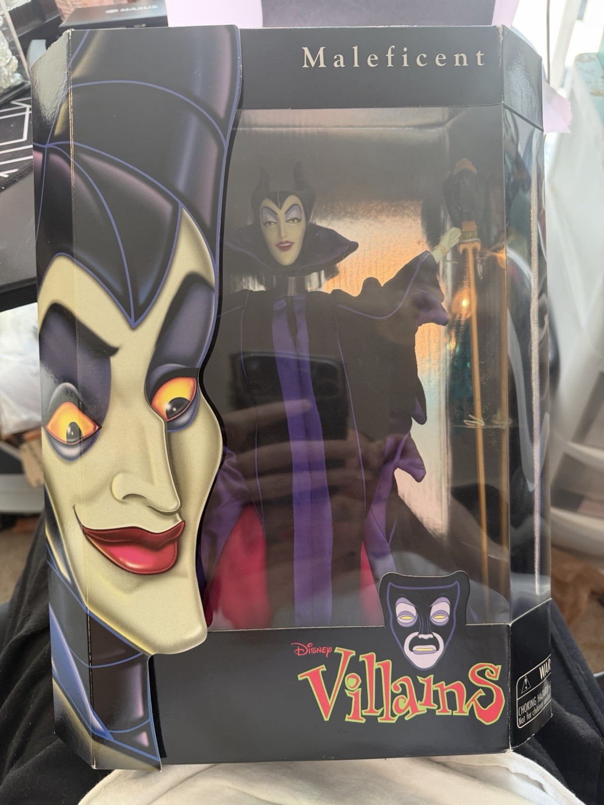 1999 Disney Villains Maleficent Doll #88011 Sleeping Beauty Vintage NIB