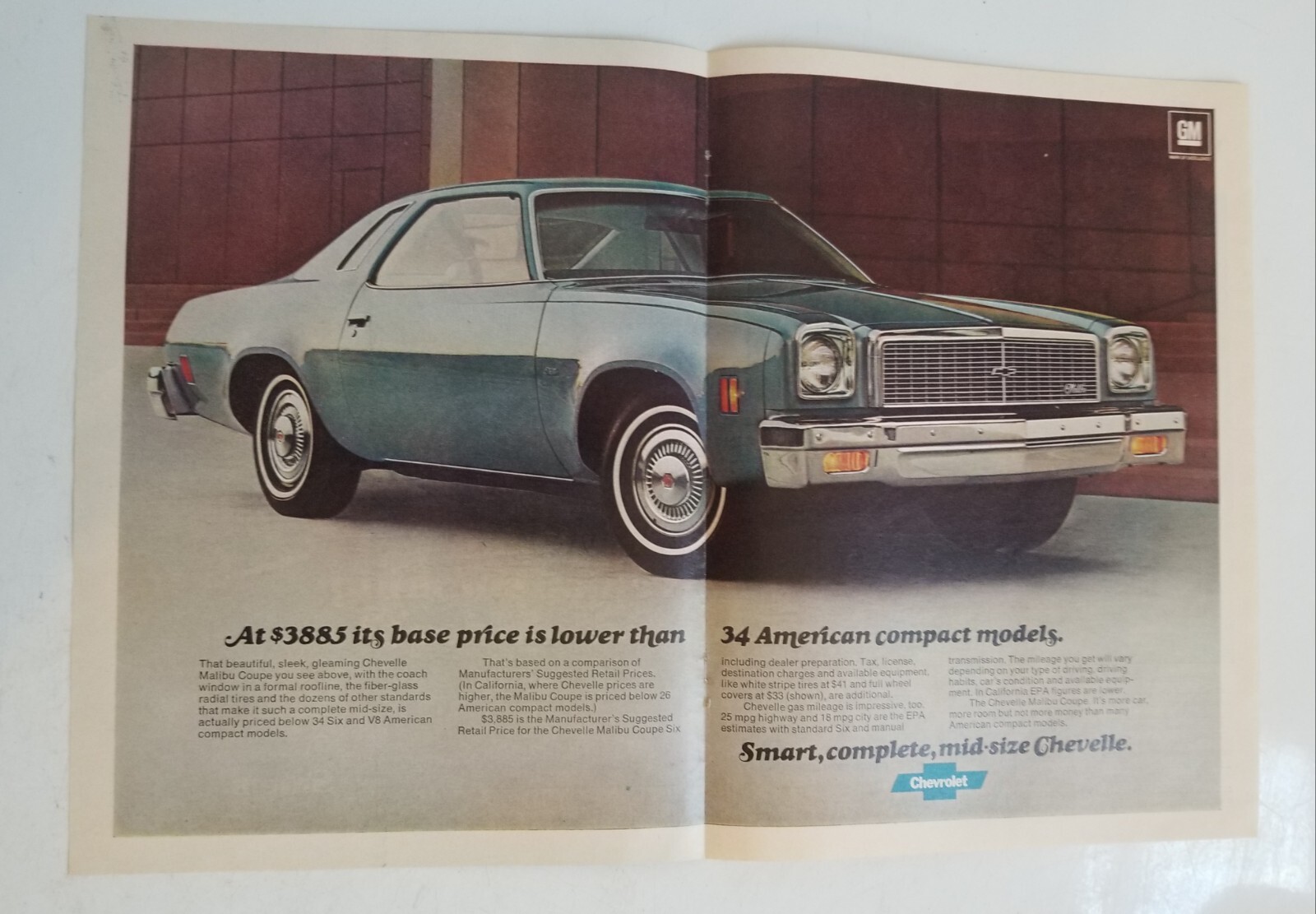 1977 Chevy Chevelle, Salem Cigarettes & Puerto Rican Rums Vintage Print Ads