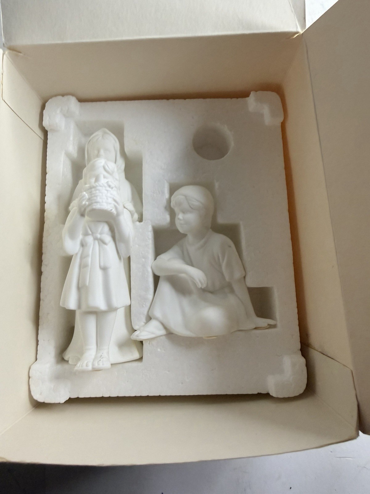 Lenox Children's Adoration Figurines - Unglazed Bone China Lenox Children's Adoration Figurines - Unglazed Bone China