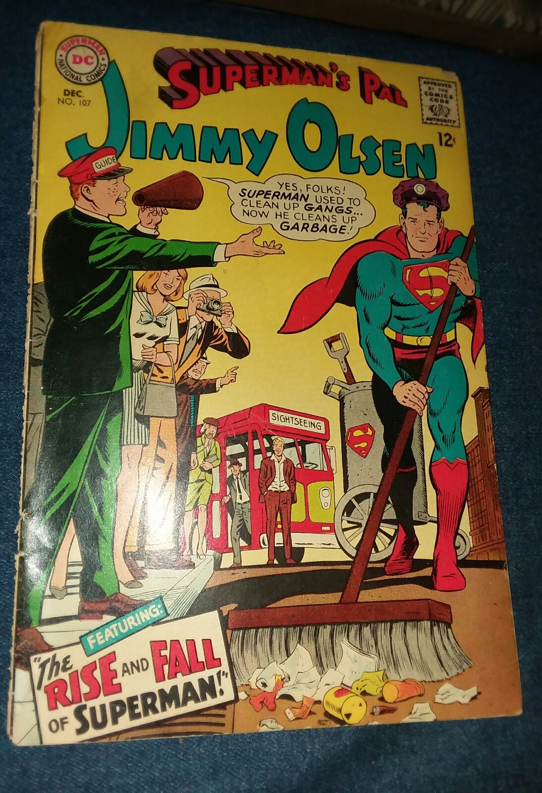 Superman\'s Pal Jimmy Olsen # 107 Gd/VG- Curt Swan silver age classic key issue
