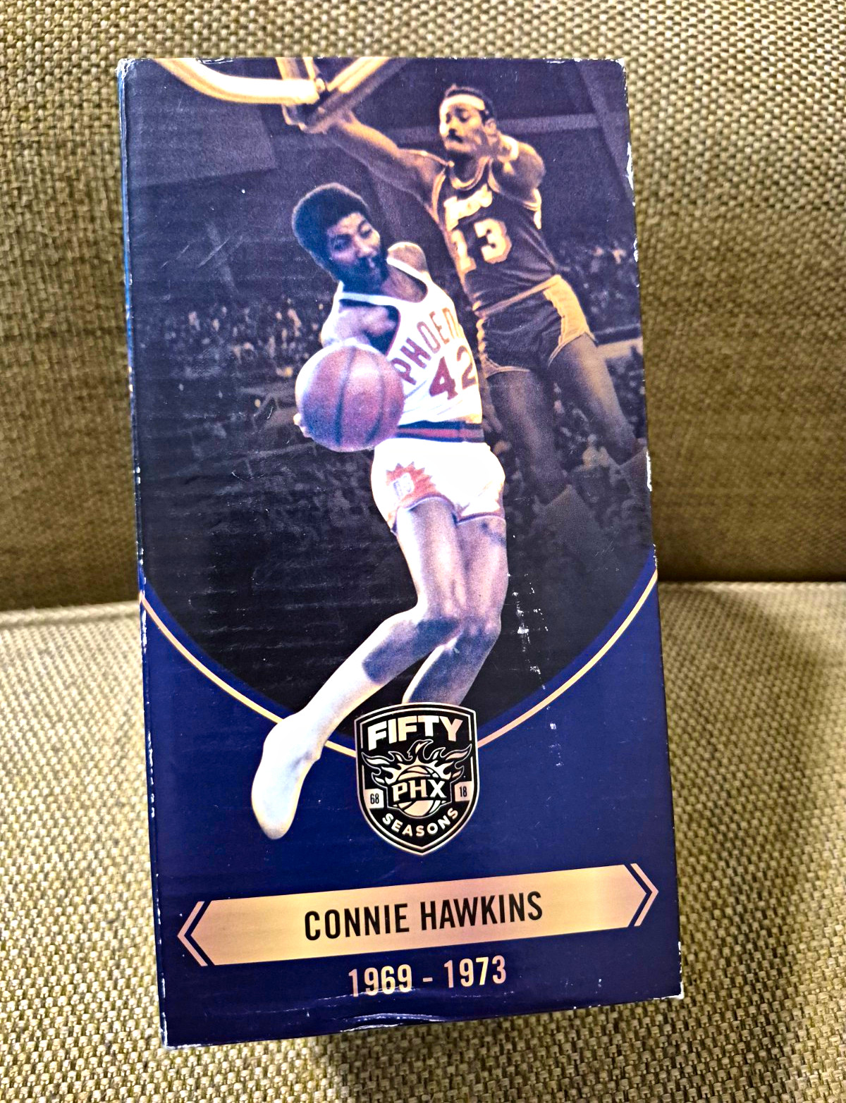 Kloanz Inc. Connie Hawkins Phoenix Suns 50th Anniversary Bobblehead Figure