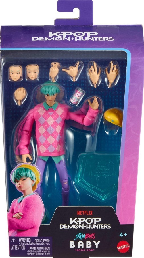 KPop Demon Hunters Saja Boys Baby Action Figure [Soda Pop]