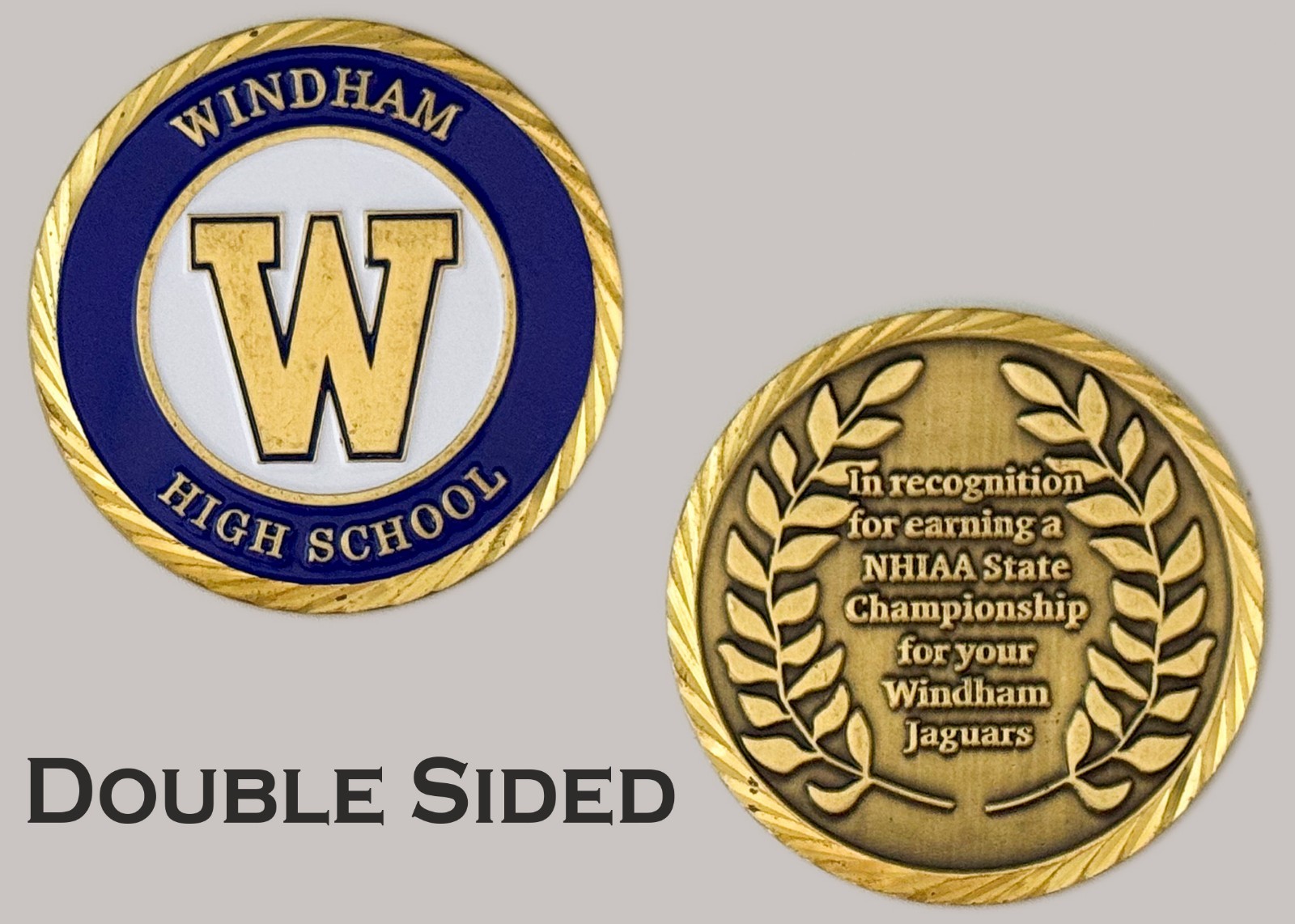 Windham High School Jaguars Championship Challenge Coin  J#7