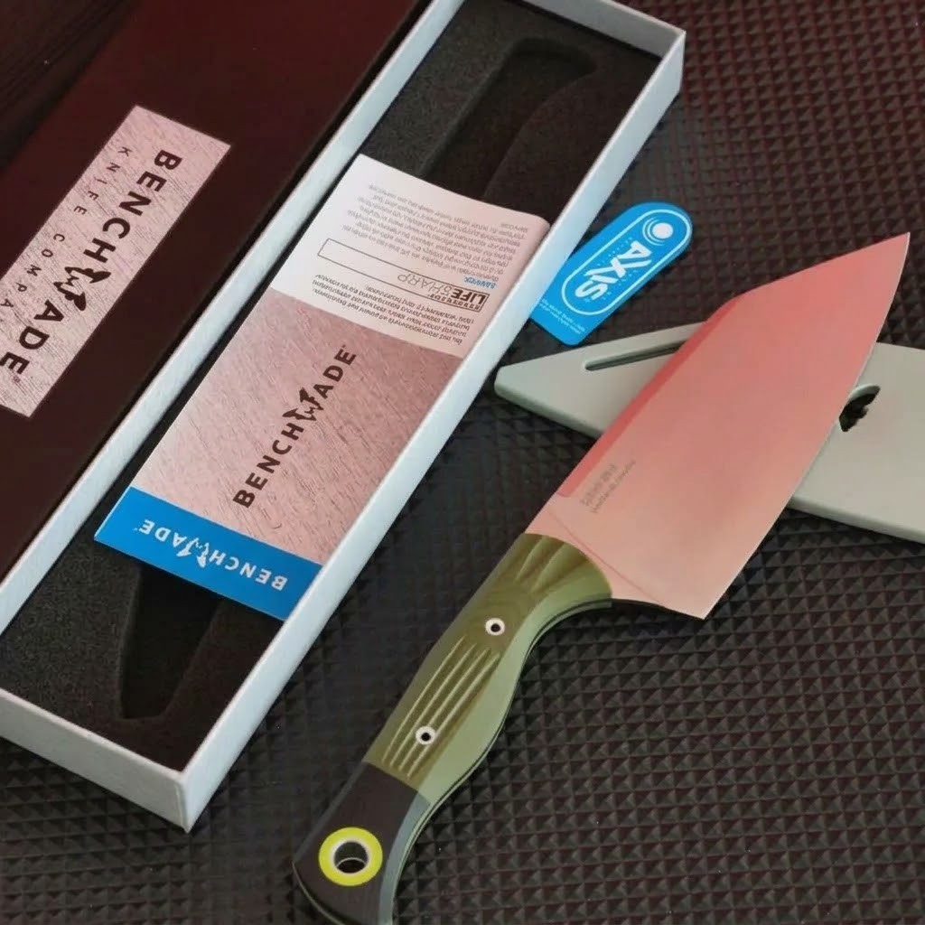 Benchmade Custom Station Kitchen Knife, CPM-154 Steel (with sheath) Authentic Benchmade Custom Station Kitchen Knife, CPM-154 Steel (with sheath) Authentic