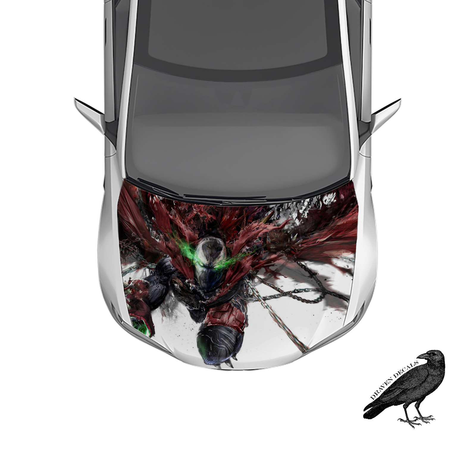 Spawn V3 Hood Wrap Weatherproof Vinyl Car Decal 50\