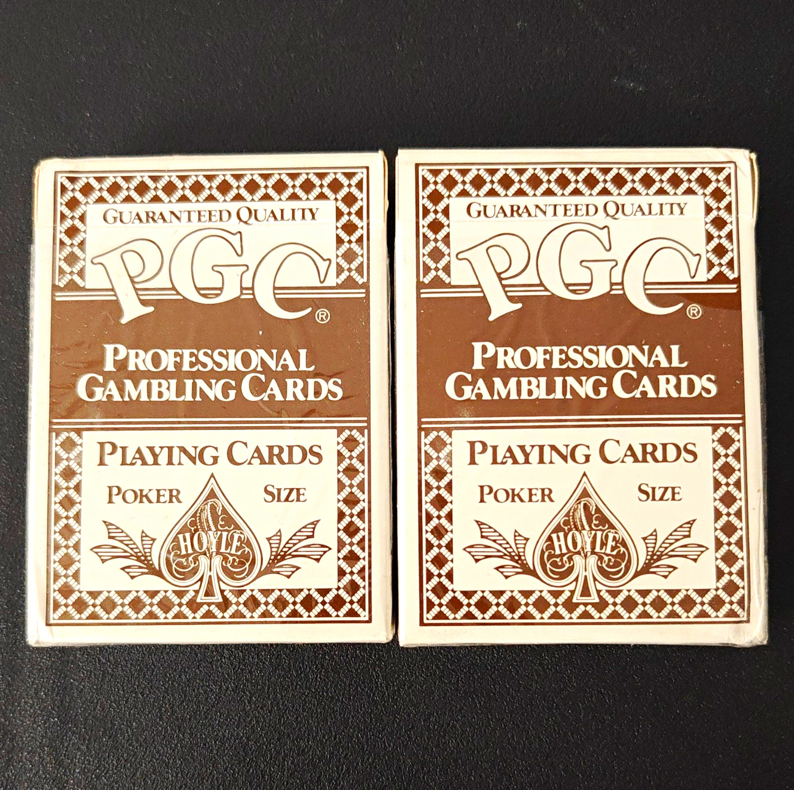 Hoyle PGC 2 Decks El Rancho Casino Las Vegas Professional Playing Cards Used