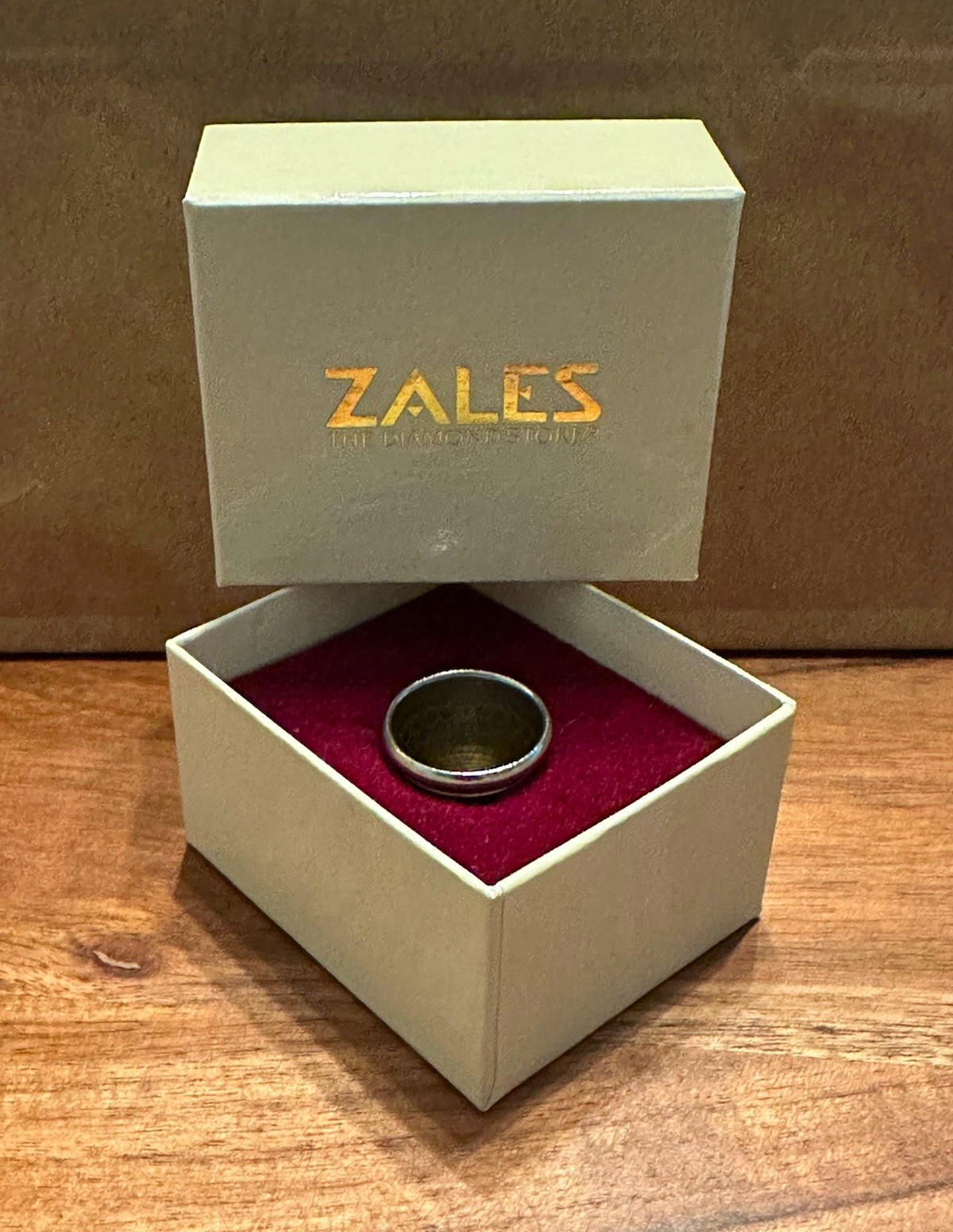 Vintage Zales Sewing Thimble – Size 12 – Original Zales Box