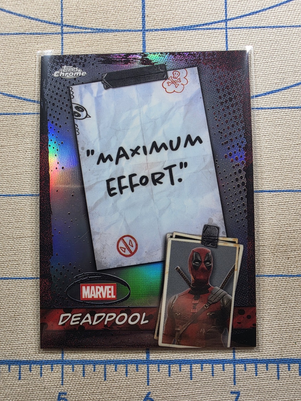 Topps Chrome Marvel - Deadpool WM-01 - \ Topps Chrome Marvel - Deadpool WM-01 - \