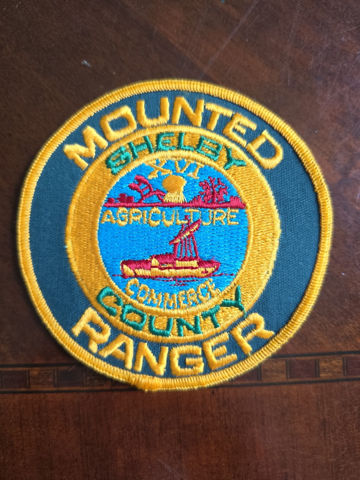 Vintage Shelby County– MOUNTED RANGER - TENNESSEE TN Sheriff Police Patch 