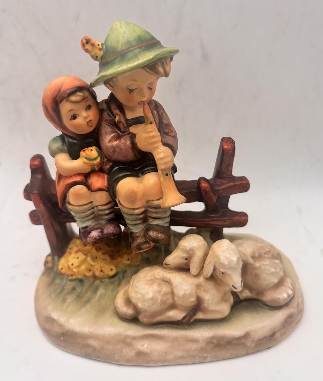Vintage Goebel W. Germany Wayside Devotion Figurine 4.5” Tall