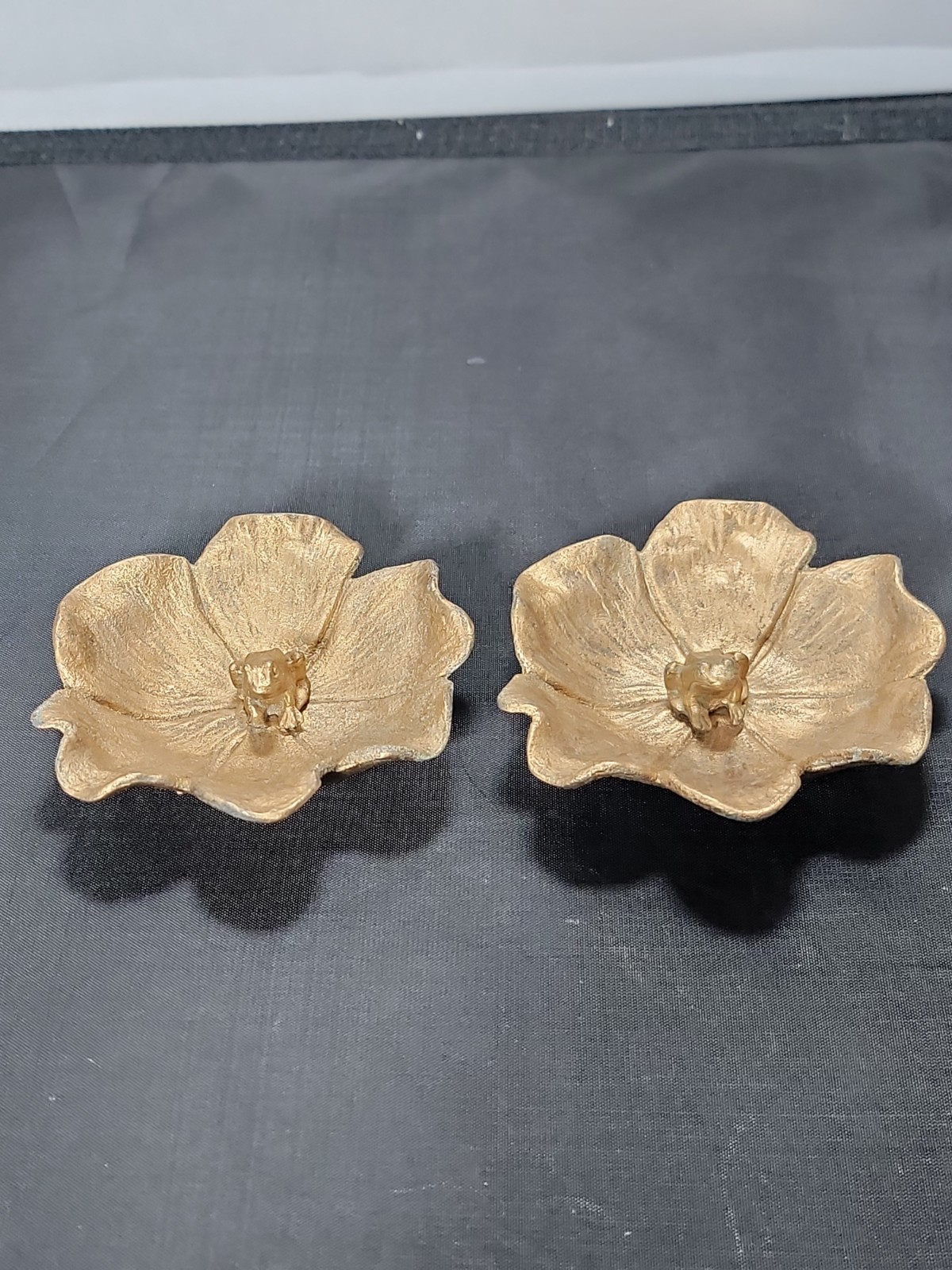 Rare Near Mint Pair 1930s McClelland Barclay Art Deco Dogwood Flower Dishes Set Rare Near Mint Pair 1930s McClelland Barclay Art Deco Dogwood Flower Dishes Set