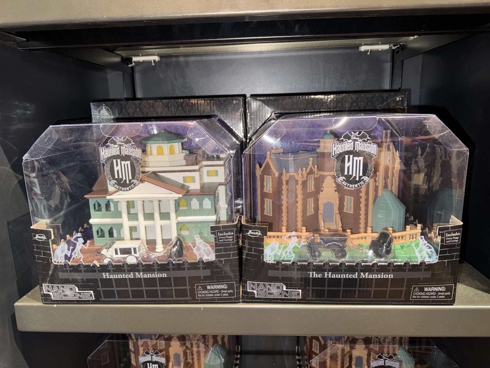 2026 Disney Parks The Haunted Mansion Nano Scene Replica NEW SET OF 2 WDW & DL 2026 Disney Parks The Haunted Mansion Nano Scene Replica NEW SET OF 2 WDW & DL
