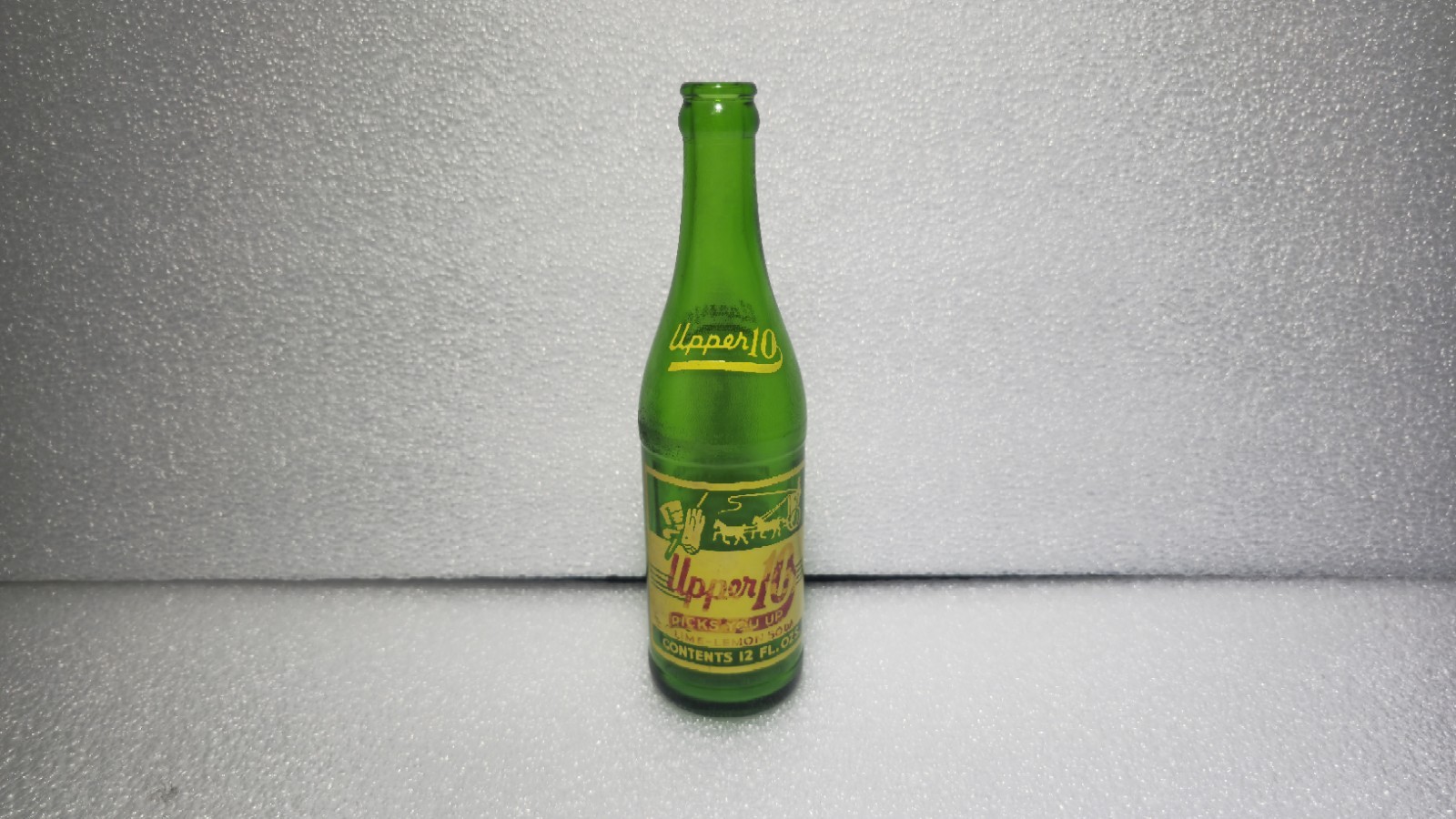 Vintage Upper 10 Glass Soda Bottle (Bottled in Wilmington, DE) Vintage Upper 10 Glass Soda Bottle (Bottled in Wilmington, DE)