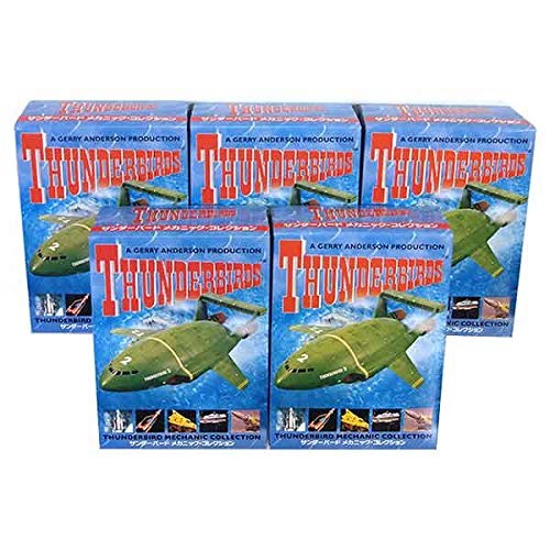 F-toys Thunderbirds Mechanic Collection Complete 5 Set Japan