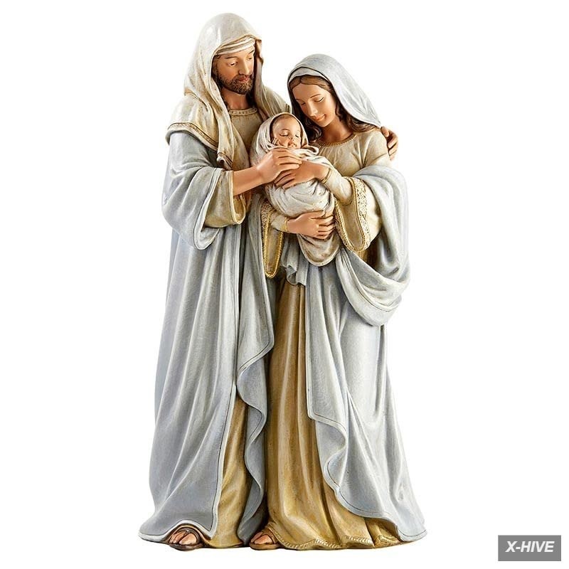 Classic Synthetic Resin 1 Avalon Gallery Christmas Figurines Joseph Mary Jesus