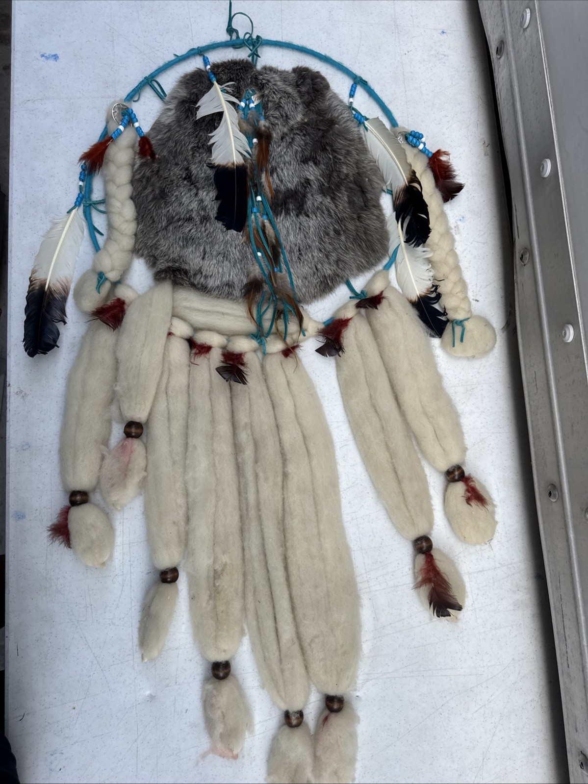 Vintage Dream Catcher Native American Huge 43\ Vintage Dream Catcher Native American Huge 43\