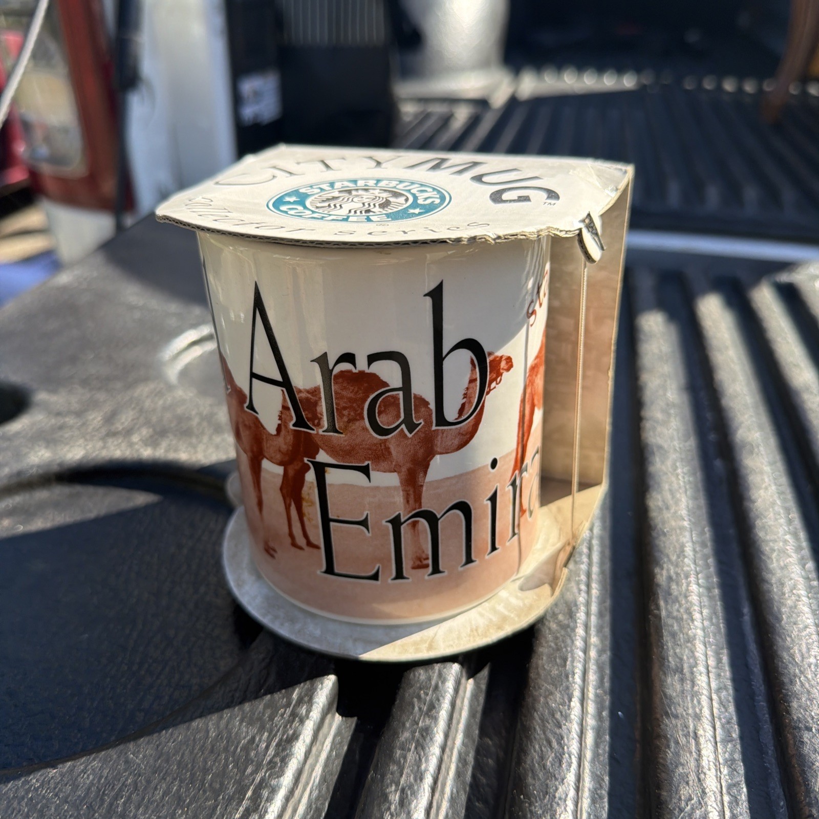 New 2002 Authentic Starbucks United Arab Emirates City Mug w/ SKU - US SELLER