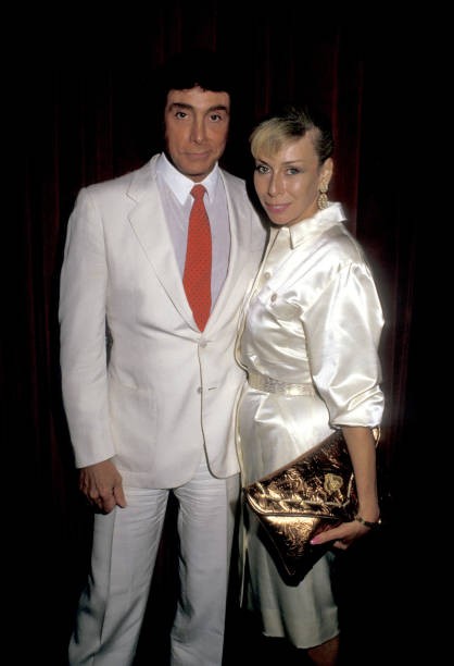 Bob Guccione wife Kathy Keeton Guccione 1987 Celebrity Old Photo