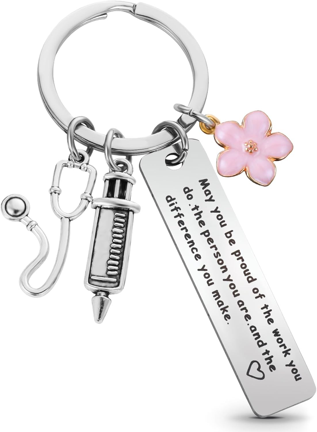 Nurse Gifts for Women Nurse Keychain, Nursing Gift for School Nurse
