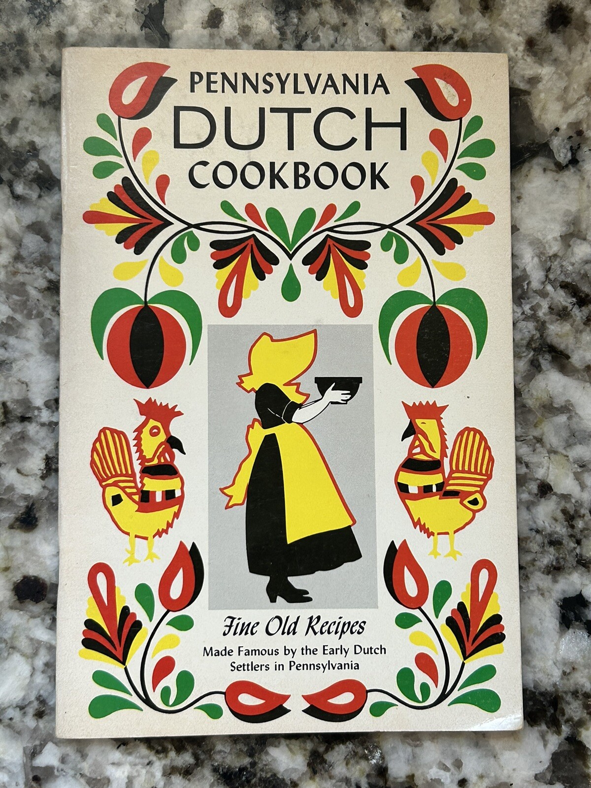 Vintage 1961 Pennsylvania Dutch Cookbook Fine Old Recipes History Culture Images