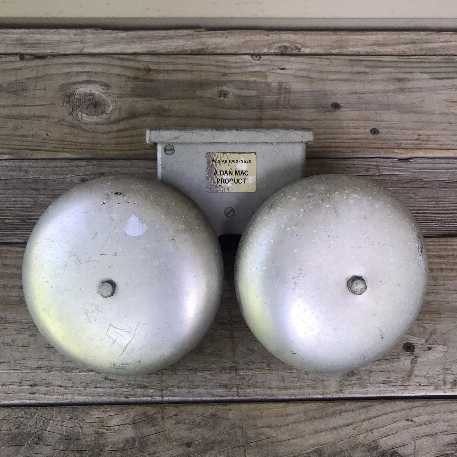 Vintage Dan Mac #2 School Bell S-AB 1000/2650 Telephone Bell