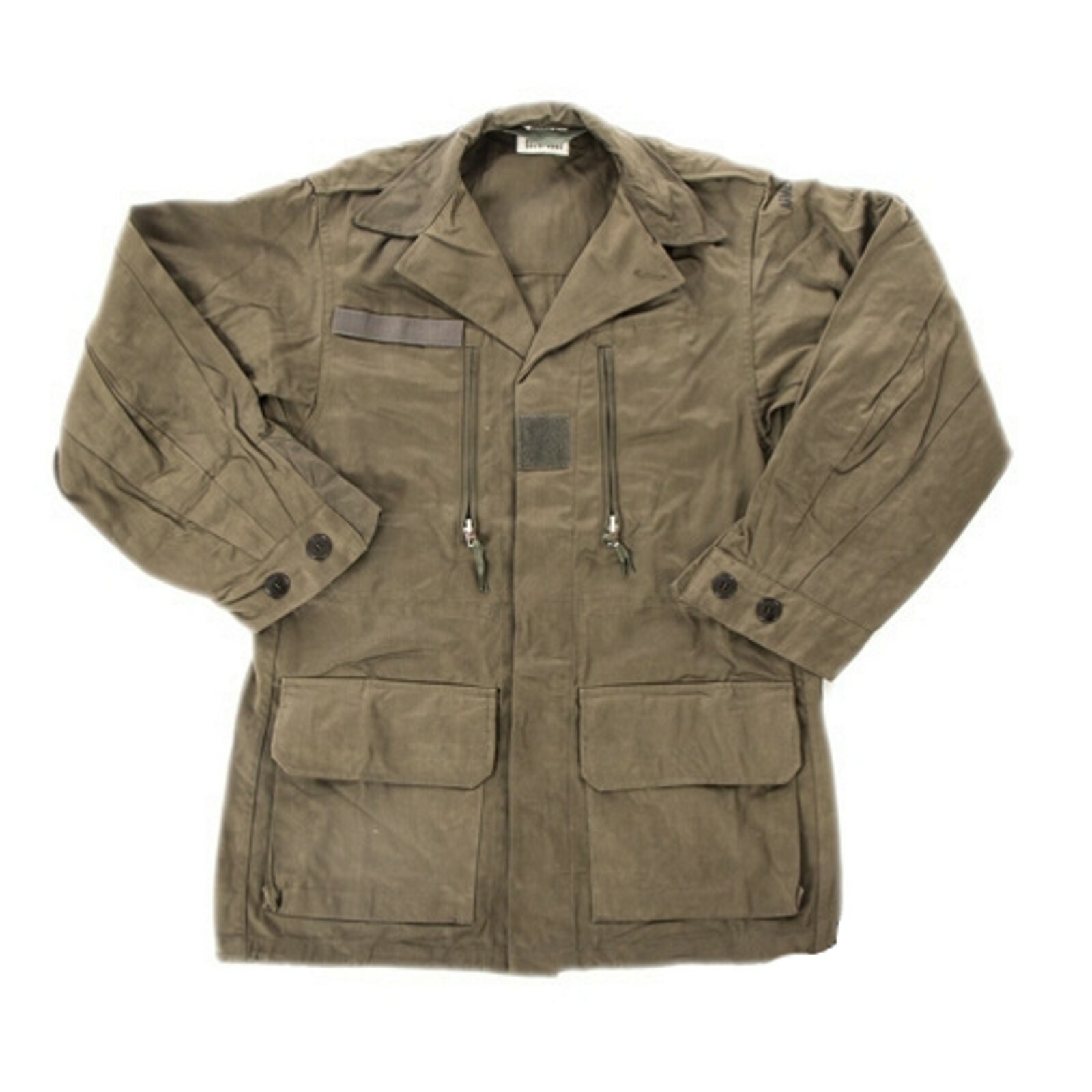 Army Combat Jacket 1960s M64 French F2 Style New Surplus Olive Green Retro Med R