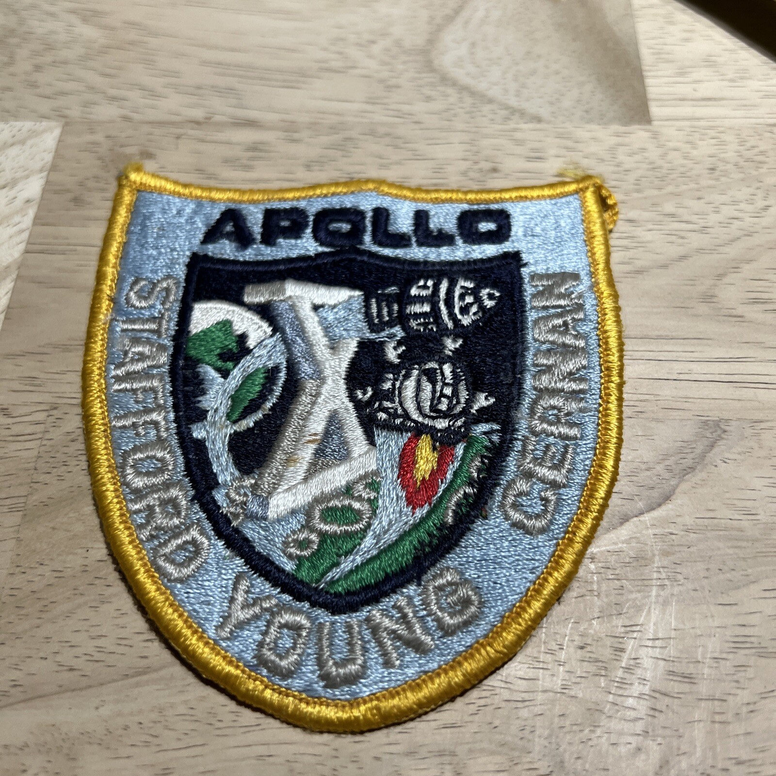 VINTAGE 1970\'S NASA APOLLO X STAFFORD YOUNG CERNAN PATCH