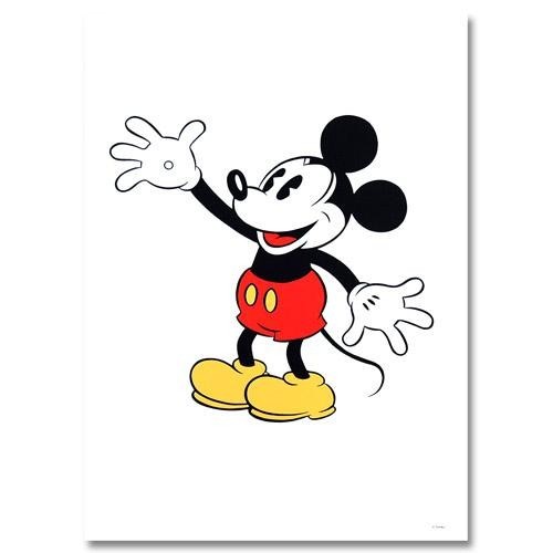 Mickey Mouse Poster Classic Pose 18