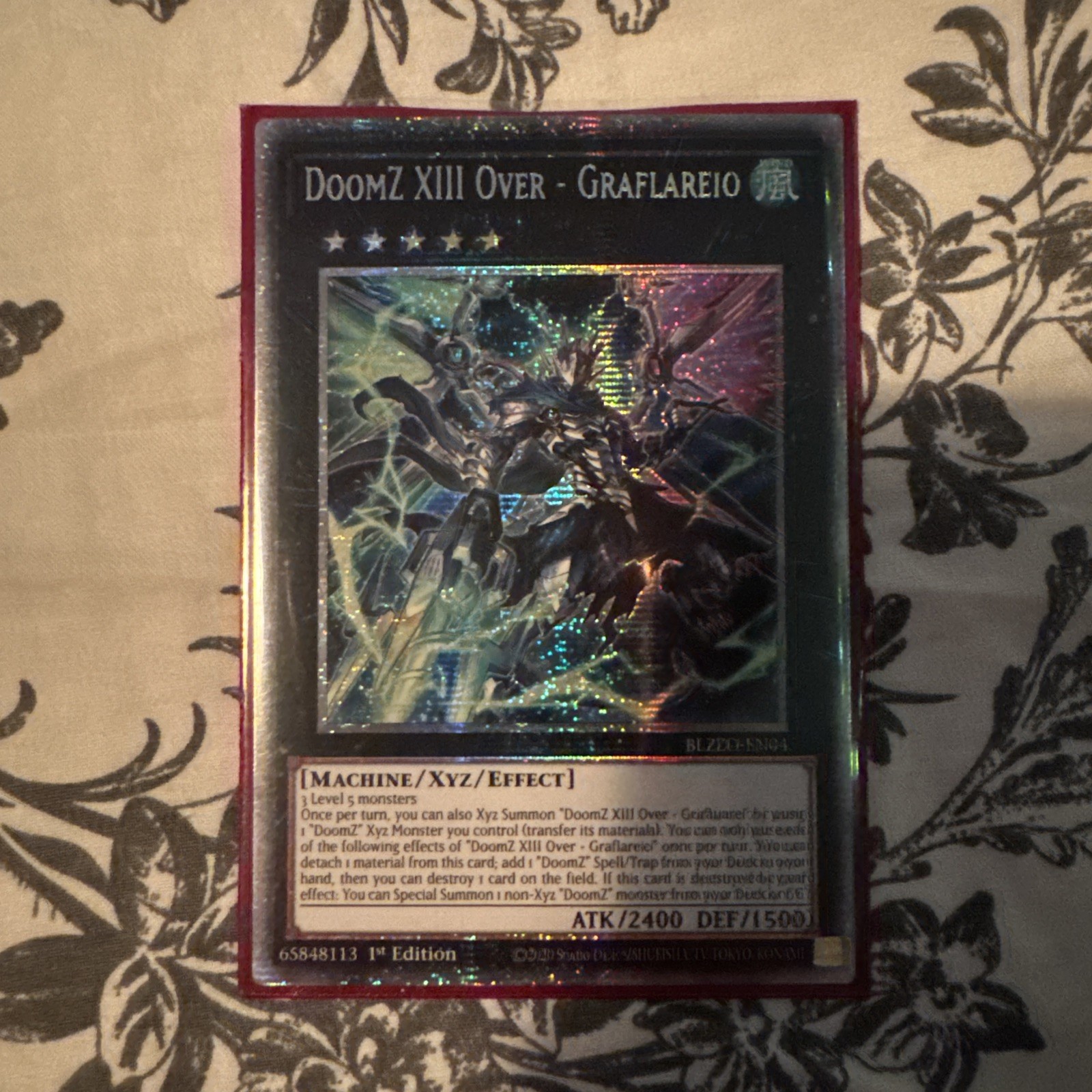 DoomZ XIII Over - Graflareio BLZD-EN045 Starlight Rare DoomZ XIII Over - Graflareio BLZD-EN045 Starlight Rare