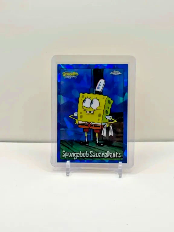 2025 Topps Chrome Sapphire SpongeBob SquarePants #25 A89